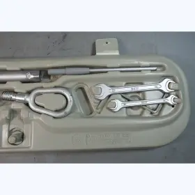 71111182366 Bmw 1992-1999 E36 3-series M3 Rear Trunk Tool Kit Set Box Oem #3