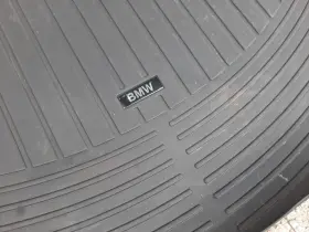 82110417985 Bmw 07-13 E70 X5 Rear Trunk Cargo Rubber Mat Liner Cover Black Oem #2