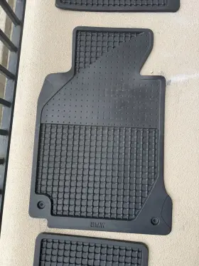 82559405044 Bmw Used 5 E39 All Weather Rubber Floor Mats Front And Rear - Oem 1997 2003