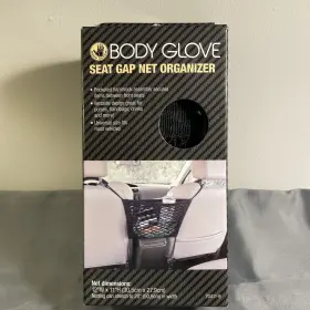 Body Glove 076027704115 Car Trunk Organizer Rear Back Seat Storage Bag Holder Mesh Net Pocket