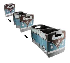 Bufb06 Brisa Vw Collection - Volkswagen Foldable Storage Trunk Box Bag For Grocery S #3