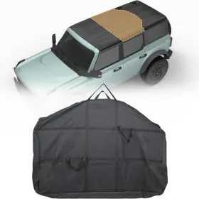Ba181 Broaddict Middle Top Storage Bag For 2021-2026 Ford Bronco 4 Door Hard