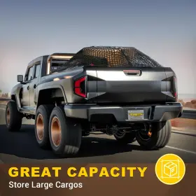 Mic-psn-697 Bumbee Truck Bed Cargo Net Highly Elastic Double-layered Stretchable Up To 7 #2