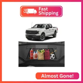 Can000154 Canvcle Front Trunk Frunk Cargo Net For 2022-2025 2026 Ford F-150 Lightning Acce