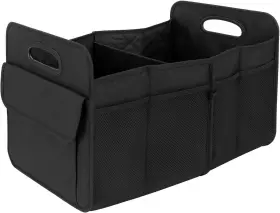 Ct98054 Car Essentials Trunk Cargo Organizer Folding Collapsible Caddy Storage Bag Bin Truck Suv