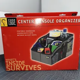 Acc15 Case Logic Rare Center Console Organizer For Bucket Seats New In Box