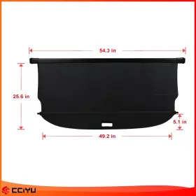 177451zeg Cciyu Rear Cargo Trunk Cover Retractable Security For Hyundai Ioniq 5 2022 2023 4-door