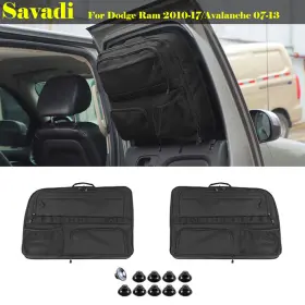 2025tab665 Chero 717331482930 2 Pack Rear Door Storage Bag For Dodge Ram 2010-2017/avalanche 2007-2013
