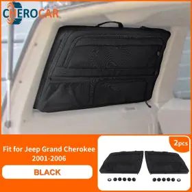 1616fqw512gqwt21 Cherocar 2x Rear Window Cargo Organizer Luggage Storage Bag For Jeep Grand Cherokee 07-10