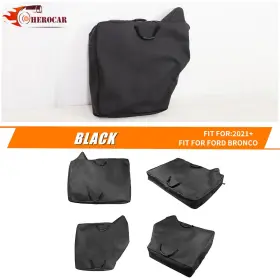 20230329a01fq15 Cherocar Door Storage Bag Driver Passenger Organizer For Ford Bronco 21 4dr Accessories