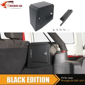 2024120709fqaw214sfwq124 Cherocar Right Rear Trunk Safe Box Secret Storage Password Lock For Jeep Wrangler Jk 07