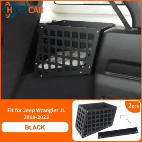 5120257ypqwr125vas125 Cherocar Right Side Cargo Holder Basket Organizer Storage For Jeep Wrangler Jl 4dr 2018
