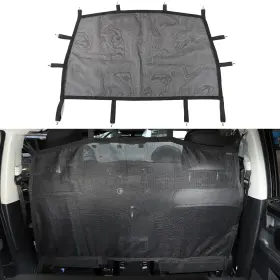 7x10697fq1fqw15fqw12 Cherocar Black Rear Seat Trunk Isolation Mesh Cargo Barrier Kit For 4runner 10 Exterior