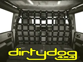 Br4pd21f Cherocar Ford Bronco 4 Door Behind Front Seats Pet Divider Net Safety Mesh Dog 2021