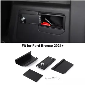 Cheroc20247013002 Cherocar Rear Trunk Side Vault Safe Box Cargo Storage Lock For 2021-2024 Ford Bronco