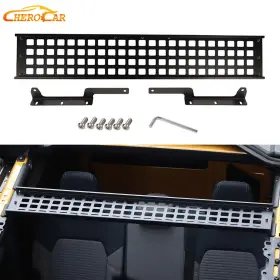 Cherocar20050705fhge2090 Cherocar Hardtop Molle Panel Storage Organizer Hanging Carrier For Ford Bronco 21 Black