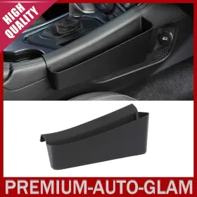 Cherocar25041725 Cherocar Side Shifter Storage Box Tray Gear Shift Organizer Case For 15 Dodge Challenger