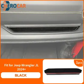 Ge302ypwe21vasqwt115 Cherocar Black Co-pilot Grab Handle Storage Box Tray For Wrangler Jl Jt 2024 25 Interior