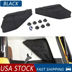 Meg2026030904 Cherocar Rear Cargo Trunk Window Storage Bags Organizer For Ford Bronco Sport 2021 New