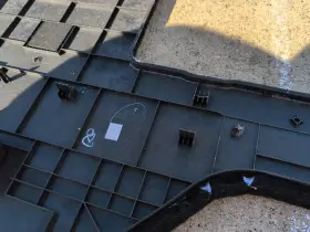 5xk69trmad Chrysler 2017 - 2023 Pacifica Rear Load Cargo Tray Floor Cover Oem #3