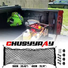 Chusyyray 147737723168 Trunk Bed 1 Pocket Envelope Style Organizer Cargo Net For Ram 1500 2019-2022 New