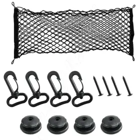 Chusyyray 757062610349 Rear Trunk Envelope Style Organizer Cargo Net For Lexus Is250 300 350 2006-2023