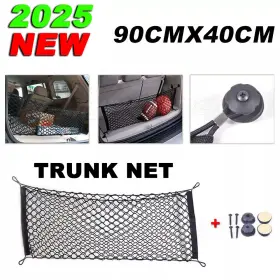 Chusyyray 889676481517 Rear Trunk Envelope Style Cargo Net For Dodge Ram 1500 2500 3500 2008-2018 New