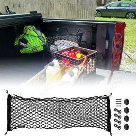 Chusyyray 918635801803 For Ram 1500 2019-2023 New Rear Trunk Envelope Style Mesh Organizer Cargo Net