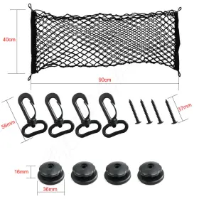 Chusyyray 996492361043 Front Trunk Envelope Style Mesh Cargo Net For Ford F150 Lightning 2022-2024 New #2