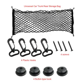 Chusyyray 996492361043 Front Trunk Envelope Style Mesh Cargo Net For Ford F150 Lightning 2022-2024 New #3