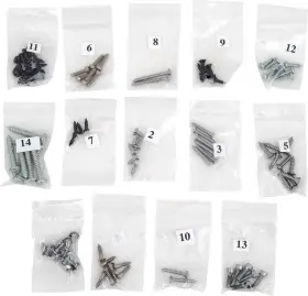 Ma119 Classic Industries 1967-69 Dart 2 Door Hardtop Or Sedan 107 Piece Interior Screw Set