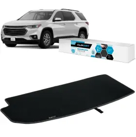 Climart 810059510487 Clim Art Cargo Liner Compatiblewoth Traverse 2018-2023 Custom Fit Trunk Mat