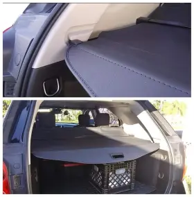 Cosilee 738629196179 Trunk Cargo Cover For Chevy Chevrolet Equinox Gmc Terrain 2010-2017 Retractab