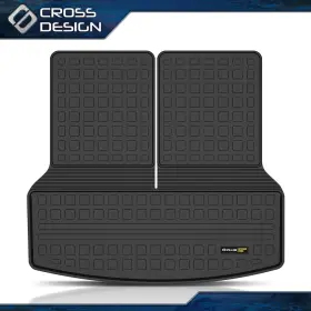 Big091103 Crossdesign Rear Trunk Cargo Liner Floor Mat Tray Pad Tpe Fit Lincoln Aviator 2020-2025