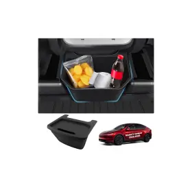 2541-cy Cybtkcar For Tesla Trash Can Model Y Refreshed Juniper Accessories Black