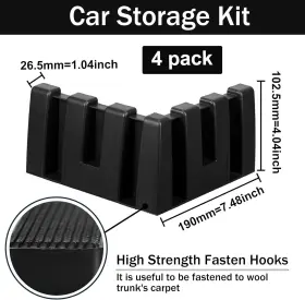 Organizers-0102 Datanly 8 Sets Car Trunk Organizer Blocks For Back Of Suv Multipurpose Stor #2