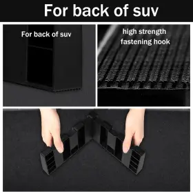 Organizers-0102 Datanly 8 Sets Car Trunk Organizer Blocks For Back Of Suv Multipurpose Stor #3