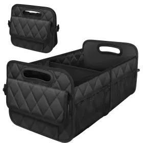 Deosk 735280752270 Car Trunk Organizer And Storage With 6 Big Pockets Waterproof Polyester