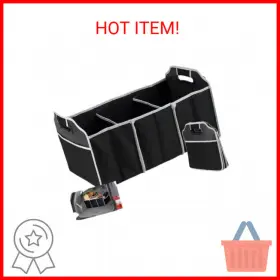 Dependable Industries 097958006857 Inc. Essentials Portable Collapsible Folding Trunk Organiz