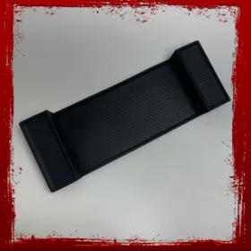 1vy89trmaa Dodge 13-18 Ram Center Dash Lower Retractable Pull Out Storage Cubby Mat B7 #2
