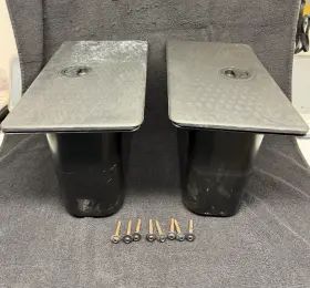 59441 Dodge 2013-2018 Ram 1500 Rear Floor Storage Bin Insert Box Cubby Pair Of 2 Oem