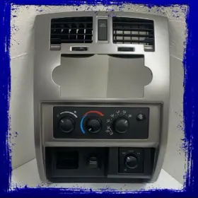 5kn37dx9aa Dodge 05 06 07 Dakota Center Dash Radio Trim Bezel Panel Carbon U49