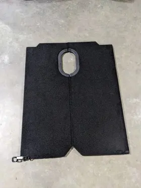 231.ch8m16 Dodge Truck 13-21 Ram 1500 Interior Rear Right-passenger Load Floor Storage Trim Pan 1171730