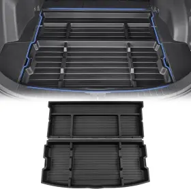 Vtm000013340 Drytuns Trunk Storage Box Insert Rear Hatch Cargo Organizer For Toyota Rav4 2019-2025
