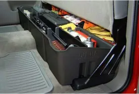10001 Du-ha Under Seat Storage For 99-07 Silverado Sierra 1500 2500 3500 Extended Cab #2