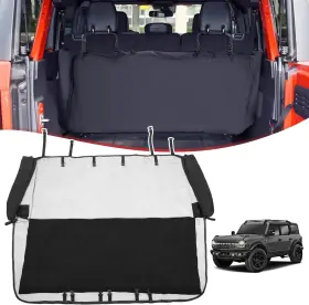 Qp-2171 Dxmoto Soft Top Window Organizer Storage Bag Fits For Ford Bronco 2021 2022 2023 2024