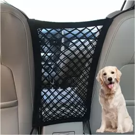 Dykeson 778739663642 Dog Car Net Barrier Pet With Auto Safety Mesh 11.7 In