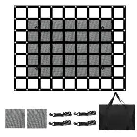 Fy2423 Easyberg Cargo Net With Mesh Small 4.75ft X 6ft 1500 Lbs Capacity Heavy Duty C Fy2423 Easyberg Cargo Net With Mesh Small 4.75ft X 6ft 1500 Lbs Capacity Heavy Duty C
