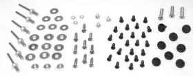 Ec508 Ec Products 1973-1977 Corvette Hardware Set To Install 3 Door Rr Compartment And Main Frame
