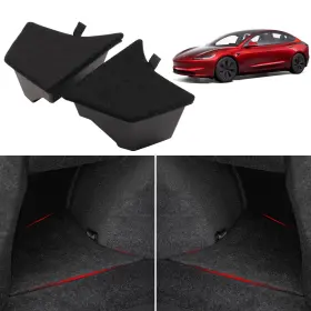 Hm-sogzer-3 Edycarx Hm-sogzer-3/2024 Fit 2024 2025 Tesla Model 3 Highland Trunk Organizer Waterproof Odorless Sid